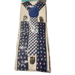 🌸3/$15🌸Boys Adjustable Polka Dot Easter Suspenders Set